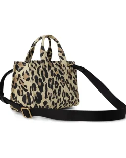 Cargo Tote 26 with Leopard Print