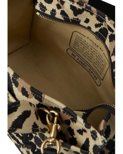 Cargo Tote 26 with Leopard Print