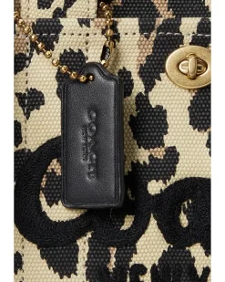 Cargo Tote 26 with Leopard Print