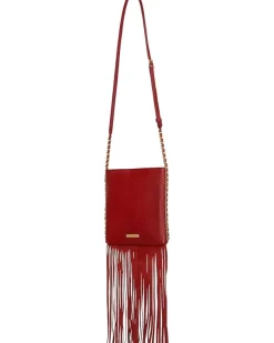 Carly North South Fringe Crossbody