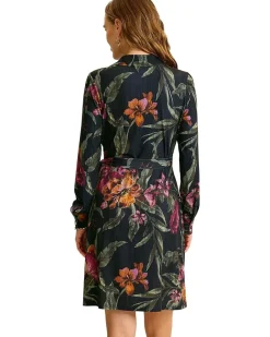 Carmela Orchid Isle Wrap Dress