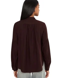 Carmen Shirt - Cotton Modal Heather Flannel