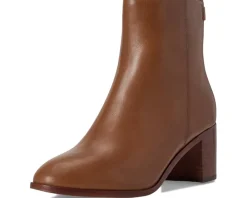 Cassie Burnished Leather Bootie