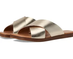 Chai Metallic Leather Sandal