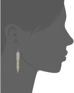 Chain Link Fringe Earrings