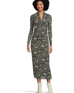 Chandra Midi Dress - Stretch Mesh