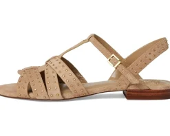 Chaya Studded Gladiator Flat Sandals