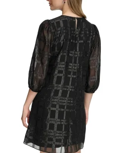 Chiffon A-Line with Lurex