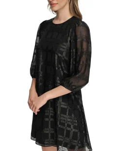 Chiffon A-Line with Lurex