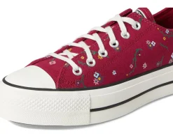 Chuck Taylor All Star Lift Platform Floral Patchwork