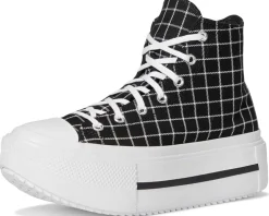 Chuck Taylor All Star Lift Double Stack Platform Plaid