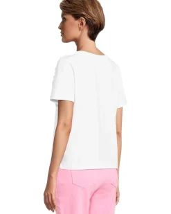 Clairmont Rosette Knit Top