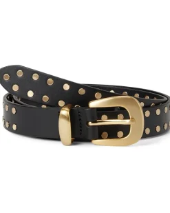 Clean Western Flat Stud Belt