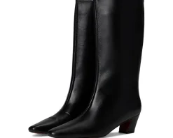 Cleo Kicked Heel Calf Boots