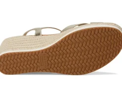 Cloudfeel Silvee Espadrille Wedges 75mm