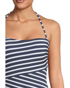 Coastline Stripe Bandeau 1Pc