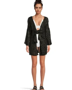 Colette Clare Crochet Flower Plunge One Piece