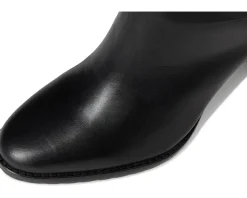 Collins Burnished Leather Tall Boots Heel