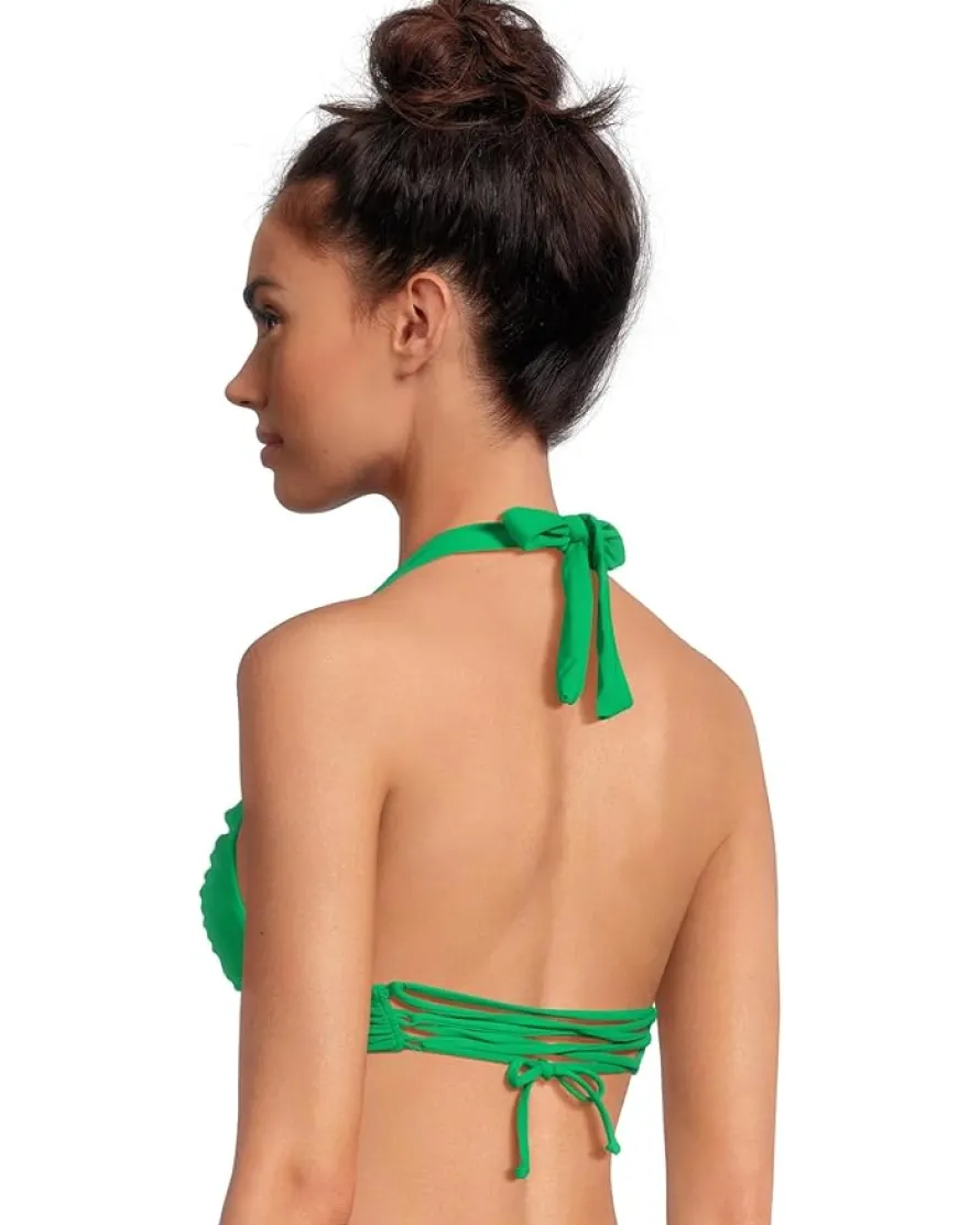 Color Code Mira Rouched Halter Top