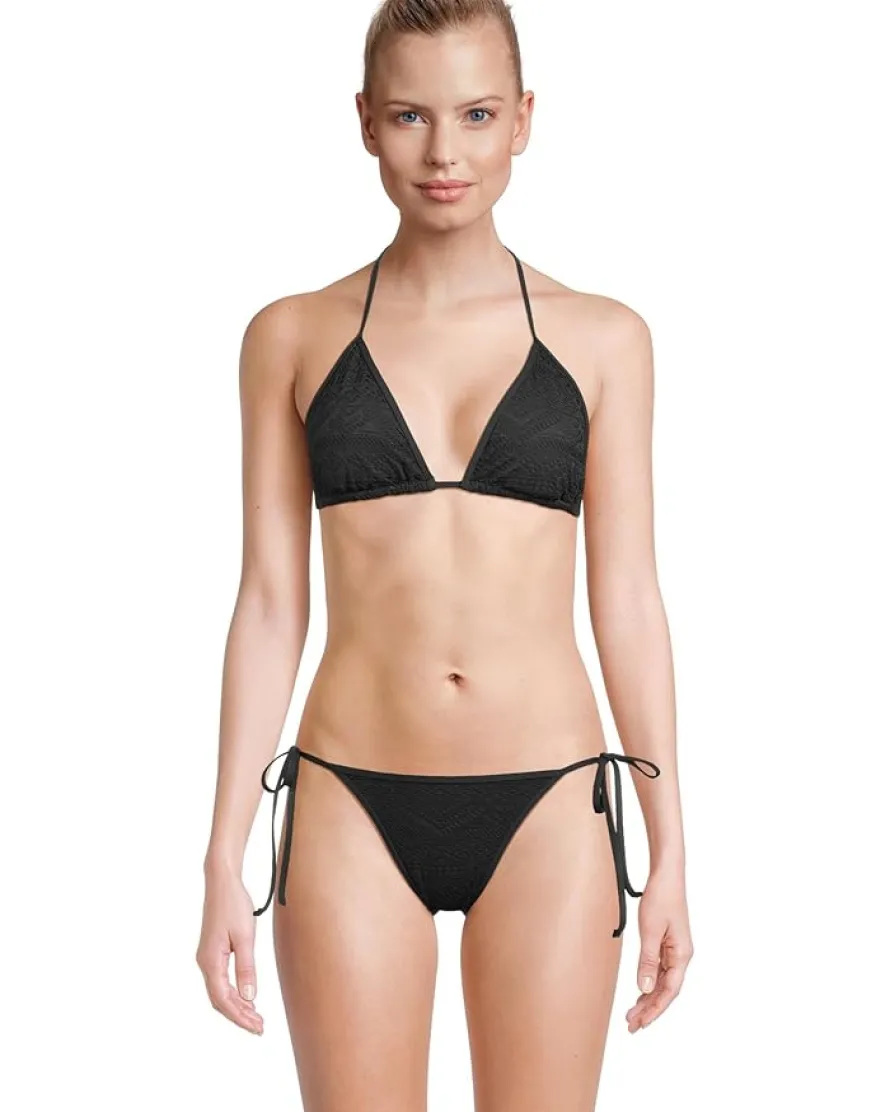 Color Play Crochet Cheryl Triangle Top