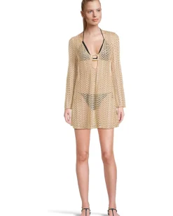 Color Play Crochet Cheryl Triangle Top