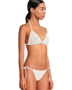 Color Play Crochet Cheryl Triangle Top