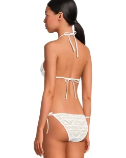 Color Play Crochet Cheryl Triangle Top