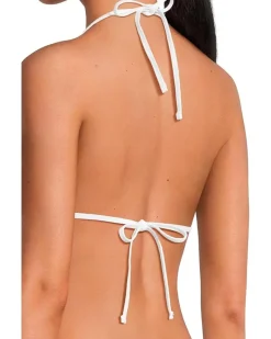 Color Play Crochet Cheryl Triangle Top