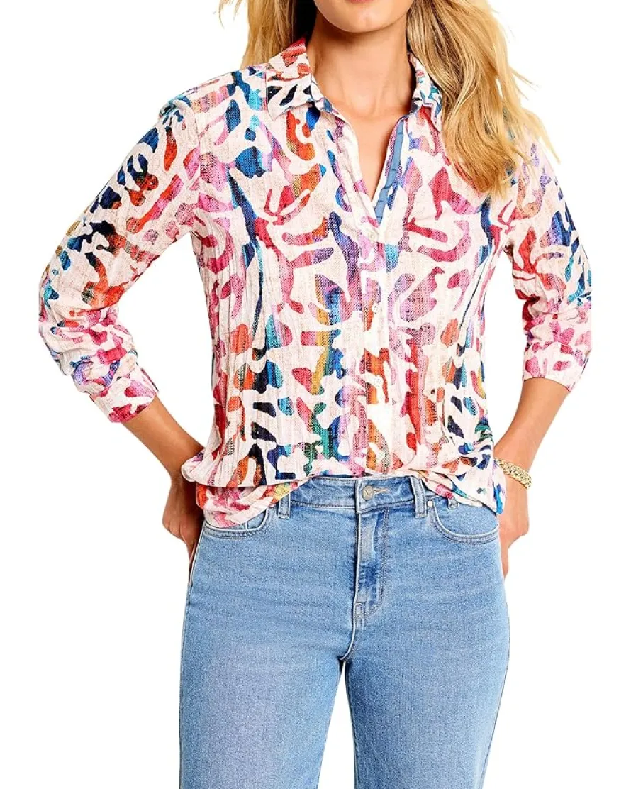 Color Wash Cotton Shirt