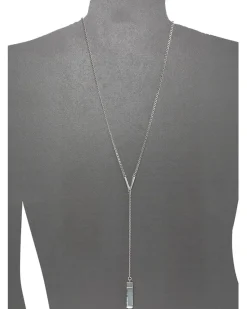 Colored Resin Y 26" Necklace