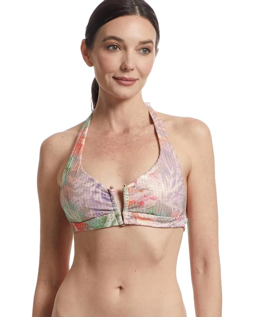 Coral Reef Viviana Wide Band Halter Top