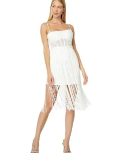 Corset Fringe Dress