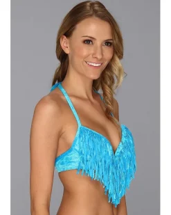 Cosquillitas Underwire Top w/ Fringe