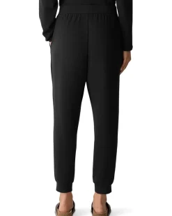 Cozy Brushed Terry Hug Ankle Track Pants