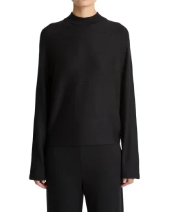 Cozy Long Sleeve Doman Mock Neck Top