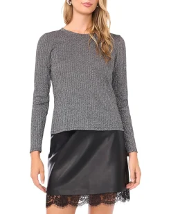 Crew Neck Long Sleeve Top