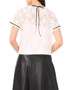 Crew Neck Short Sleeve Top