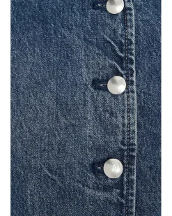 Crewneck Vest In Greendale Wash