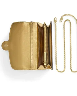 Croc-Embossed Medium Adair Crossbody