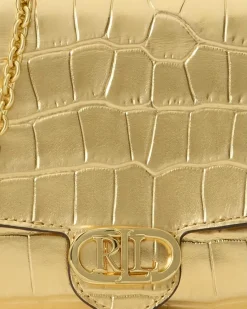 Croc-Embossed Medium Adair Crossbody