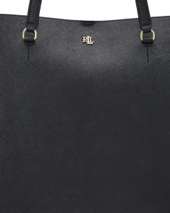 Crosshatch Leather Large Karly Tote