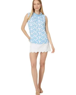 Dahliana Embroidered Cotton