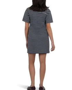 Daphne Short Sleeve Fold Dress