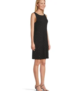 Darcy Jeweled Sleeveless Sheath Dress