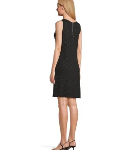 Darcy Jeweled Sleeveless Sheath Dress