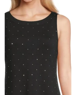 Darcy Jeweled Sleeveless Sheath Dress