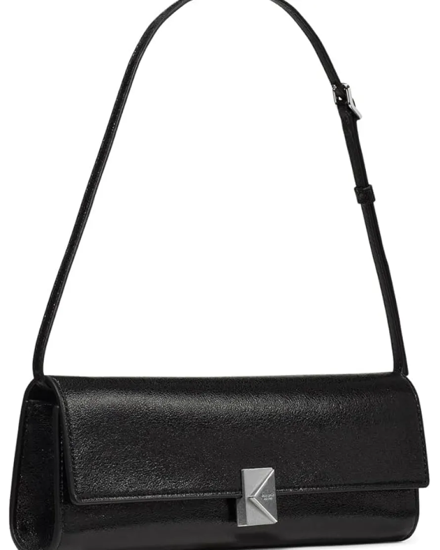 Deco Glazed Leather Soft Mini Shoulder