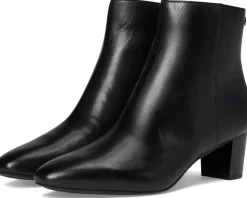 Demi Burnished Leather Bootie