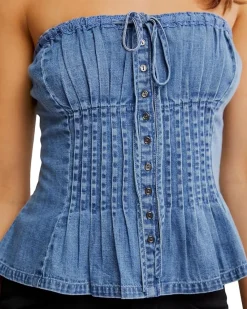 Denim Wink Wink Tube