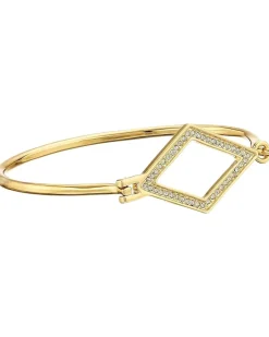 Diamond Cutout Bangle